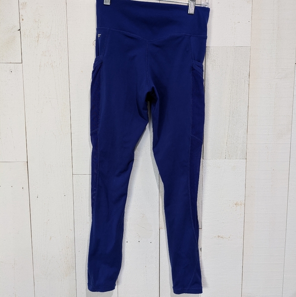 Fabletics Blue Trinity Motion 365 High Waist Leggings With Pockets - Picture 10 of 14